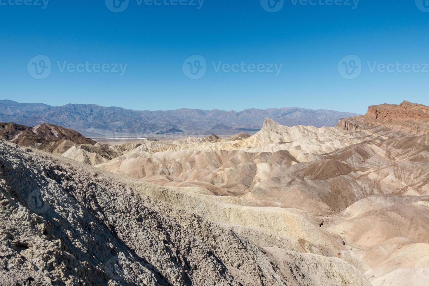 vistas al parque nacional del valle de la muerte foto