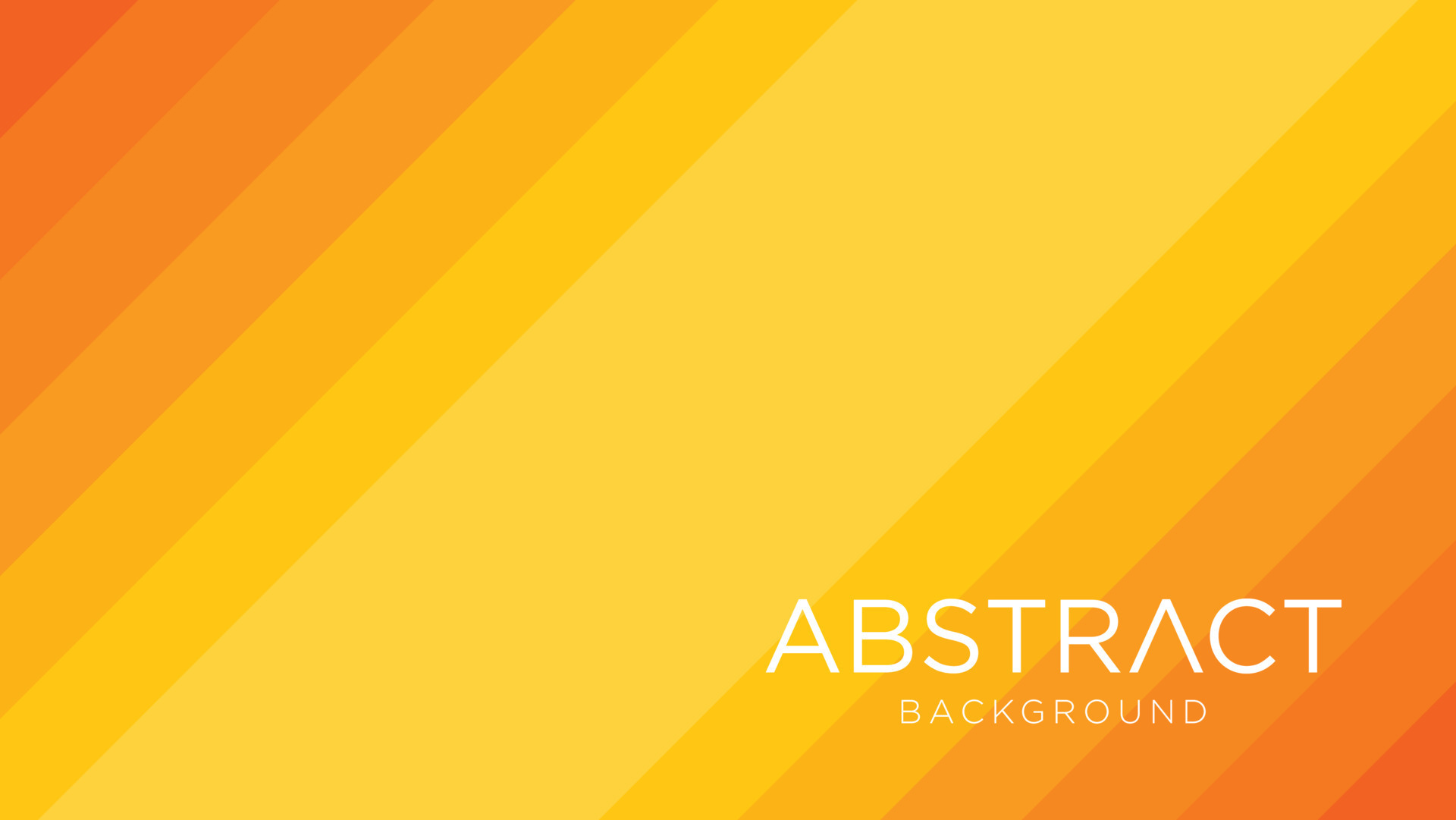 Orange line colorful abstract geometric design background. Orange