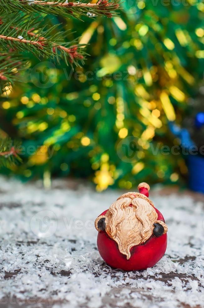 small ceramic santa claus photo