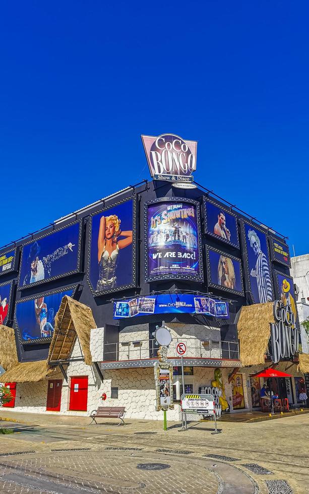 Playa del Carmen Quintana Roo Mexico 2021 Famous Coco Bongo cinema theater disco party Playa del Carmen. photo