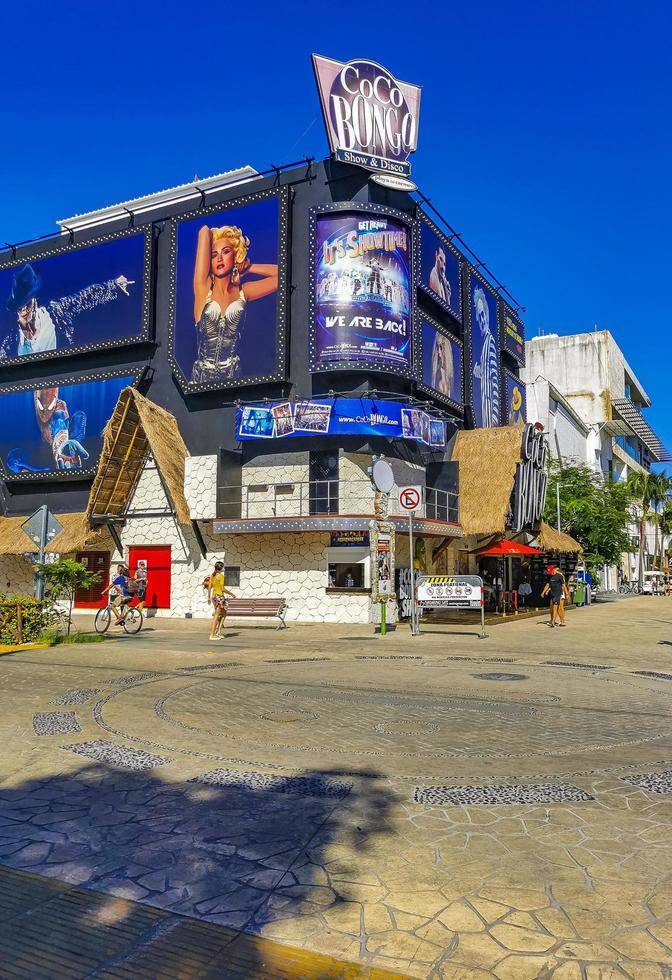 Playa del Carmen Quintana Roo Mexico 2021 Famous Coco Bongo cinema theater disco party Playa del Carmen. photo