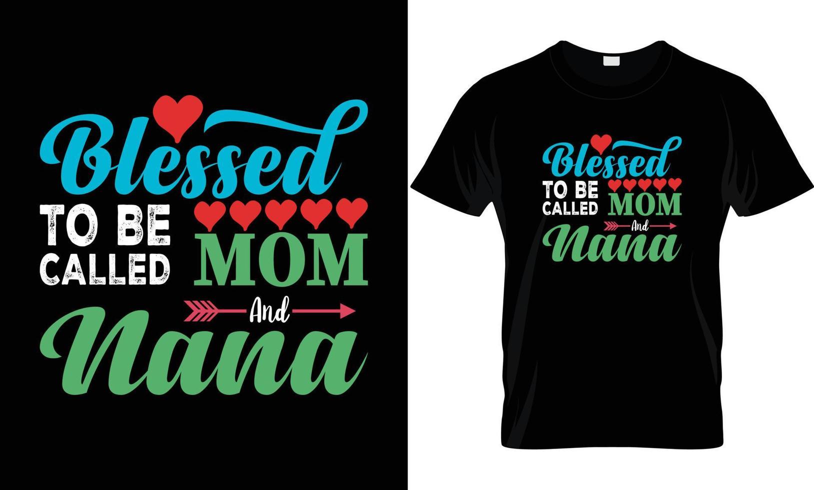 Mother's Day T - Shirt dseign. vector