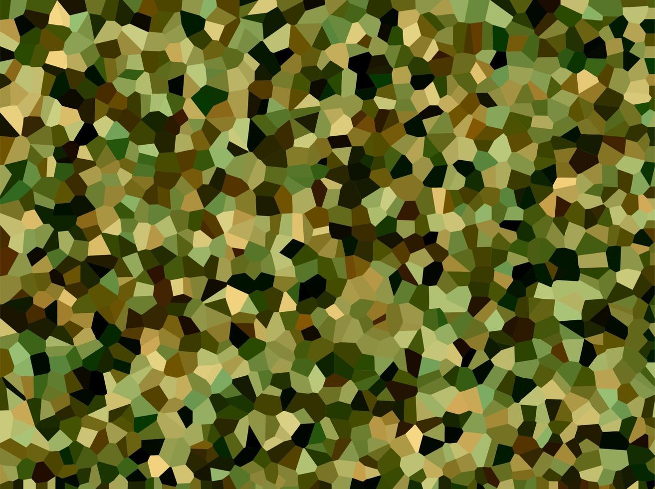 Colorful army abstract distortion background. Green broken pixel design graphic. vector
