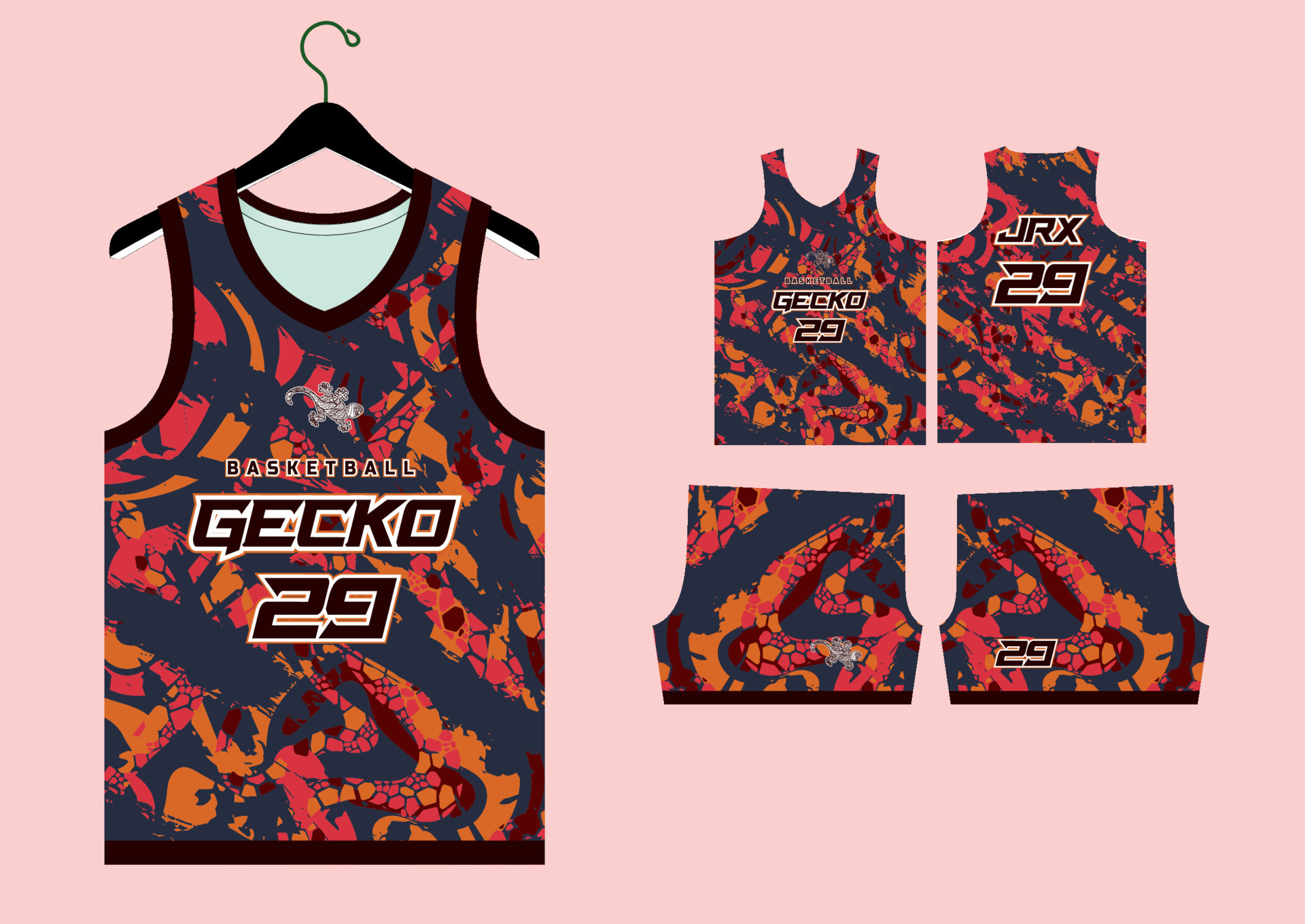 Premium Vector  Basketball jersey design and template for sublimation  printing