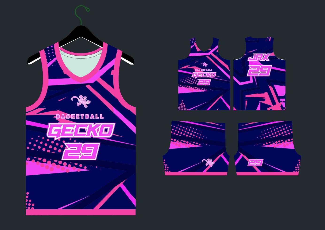 Premium Vector  A unique vector basketball jersey design for