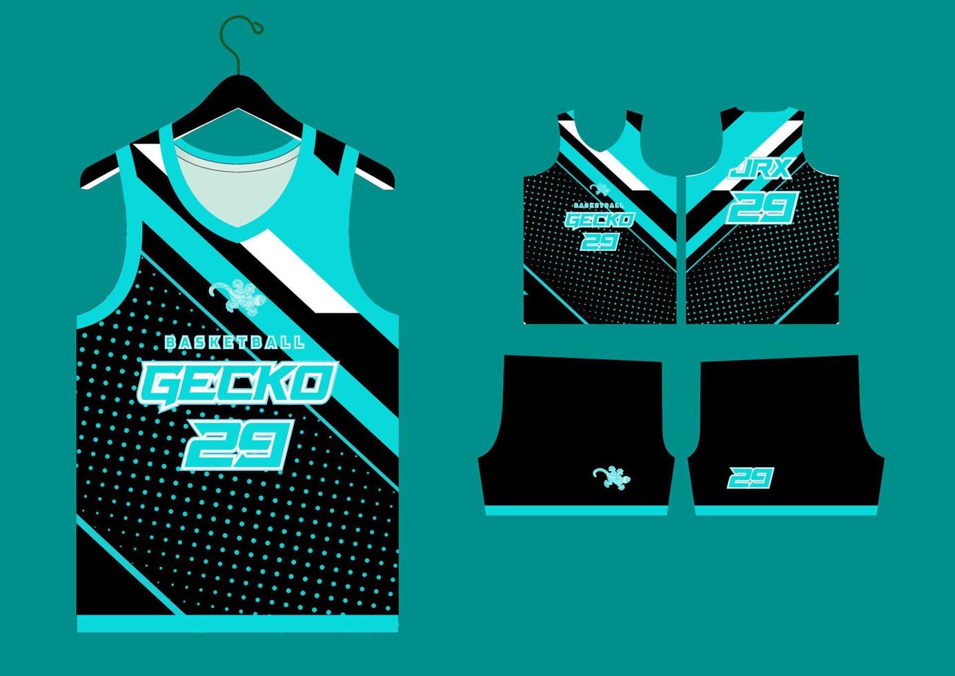 Free Vector  Basketball jersey pattern design