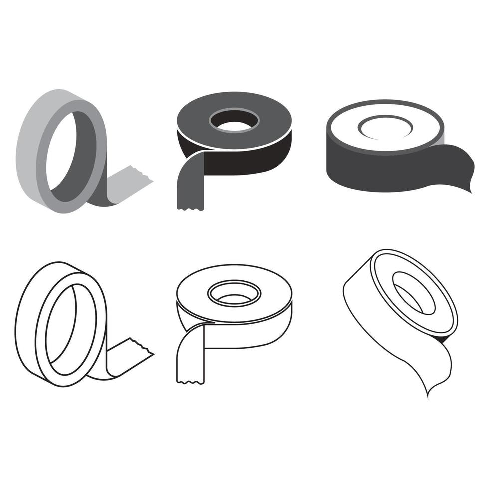 duct tape icon vector