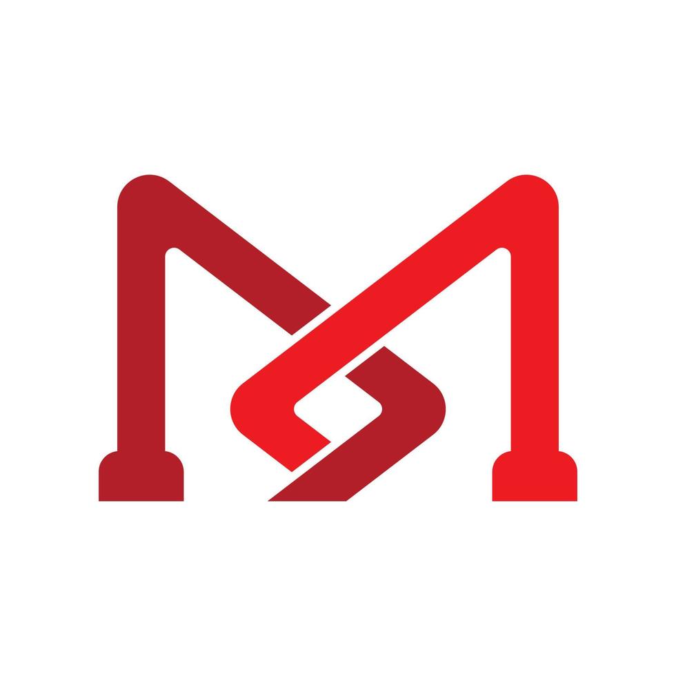 letter M logo vector