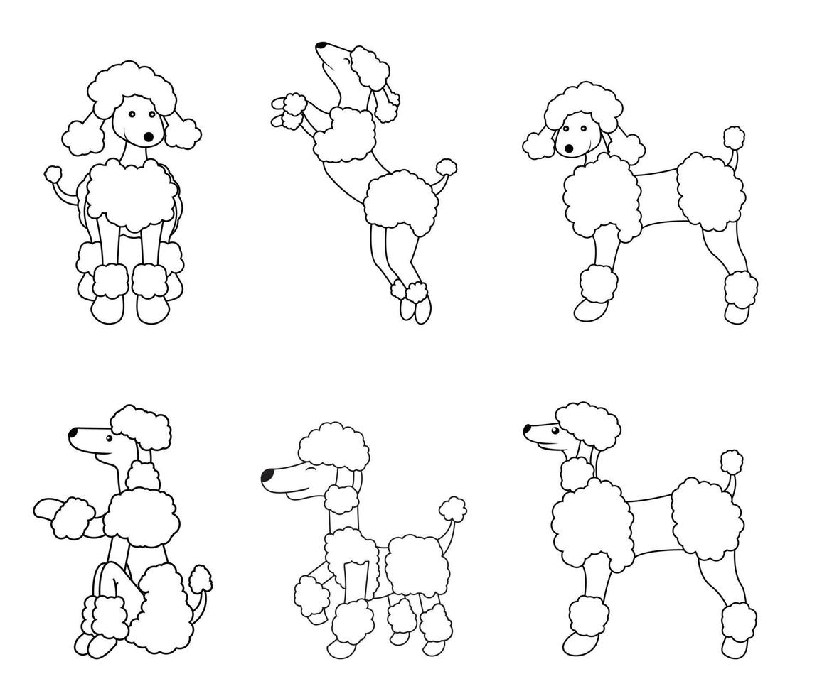 vector bundle Dog Illustration