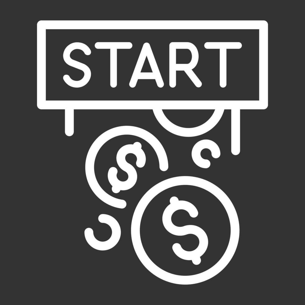Simple business icon set vector
