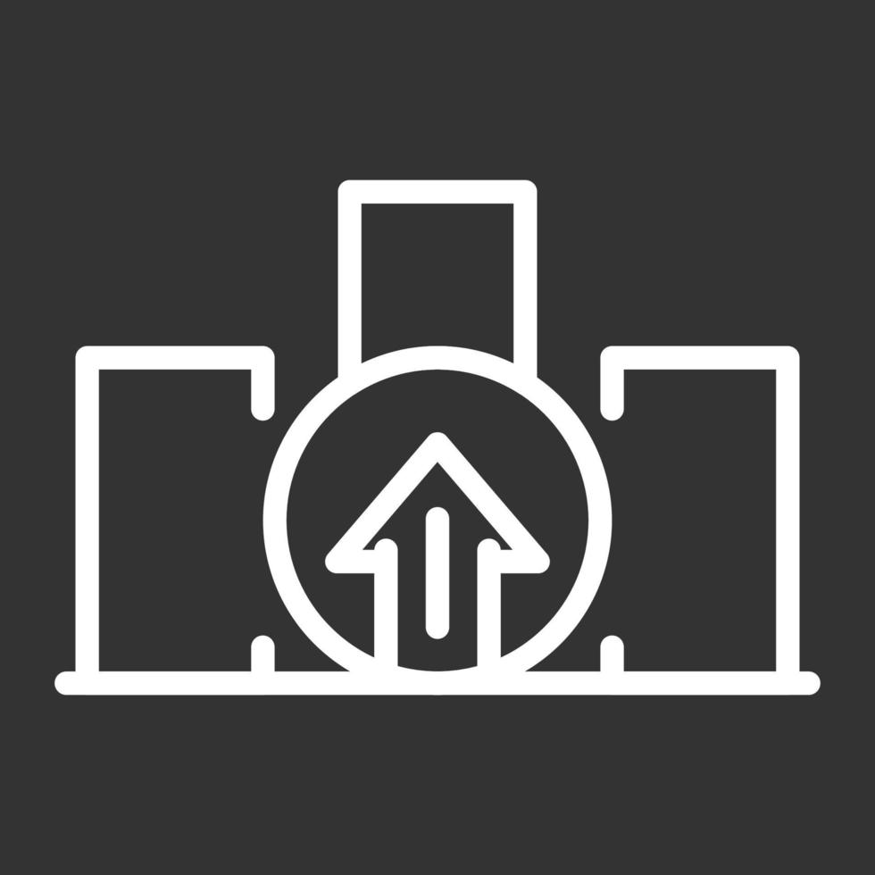 Simple business icon set vector