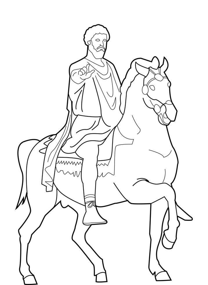 Vector Illustration of marcus