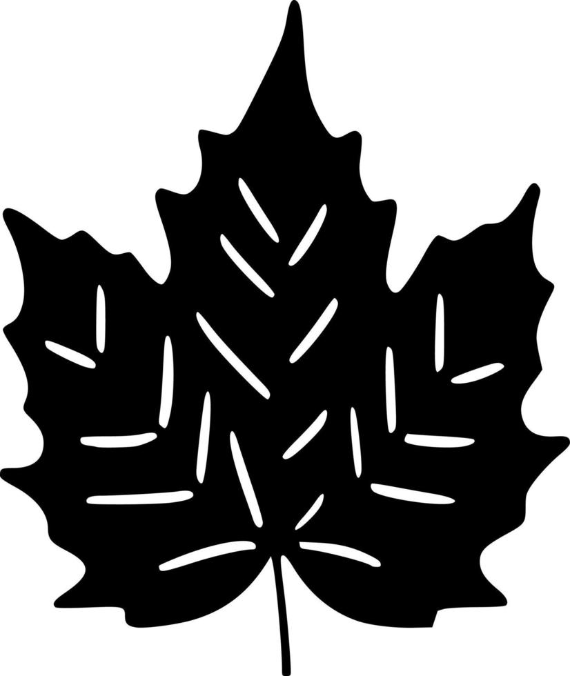 vector illustration of leaf shape