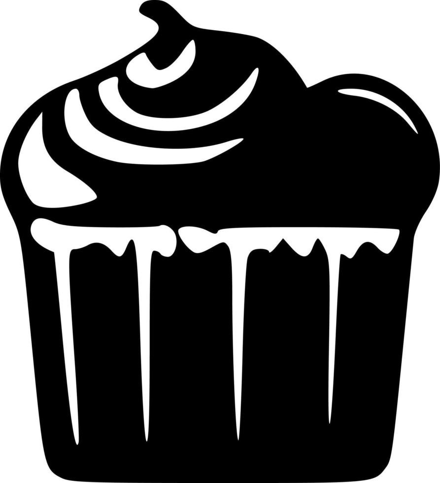 vector illustration of cake shape