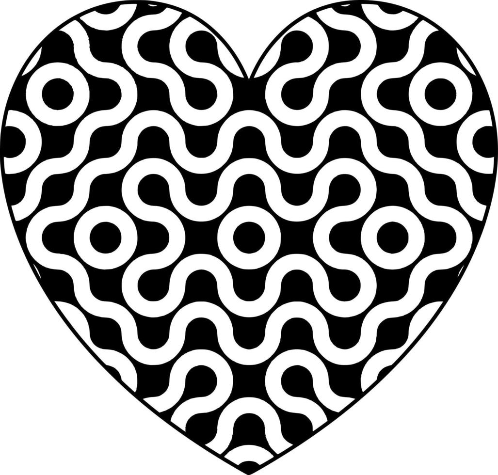 vector illustration of heart shape