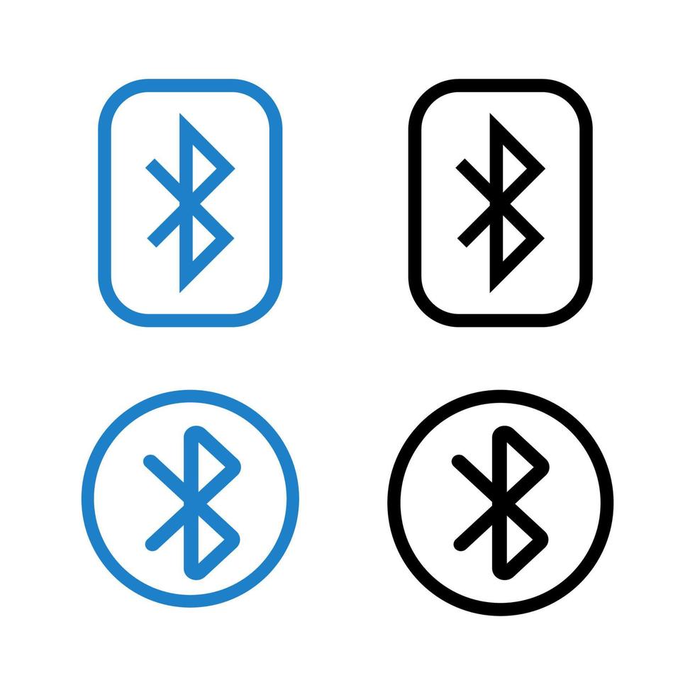 Bluetooth icon symbol vector 18970021 Vector Art at Vecteezy