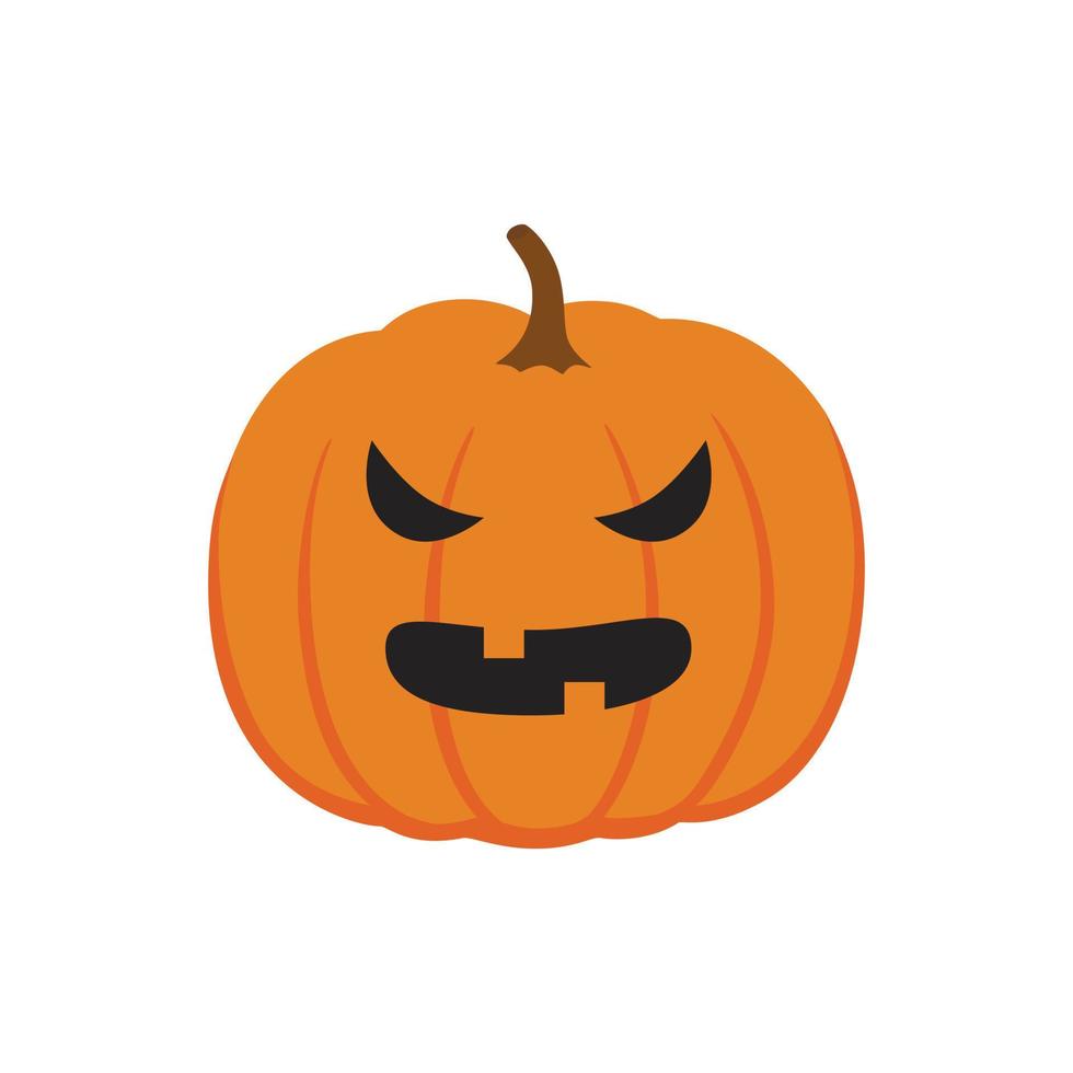 ilustración de calabaza de halloween vector