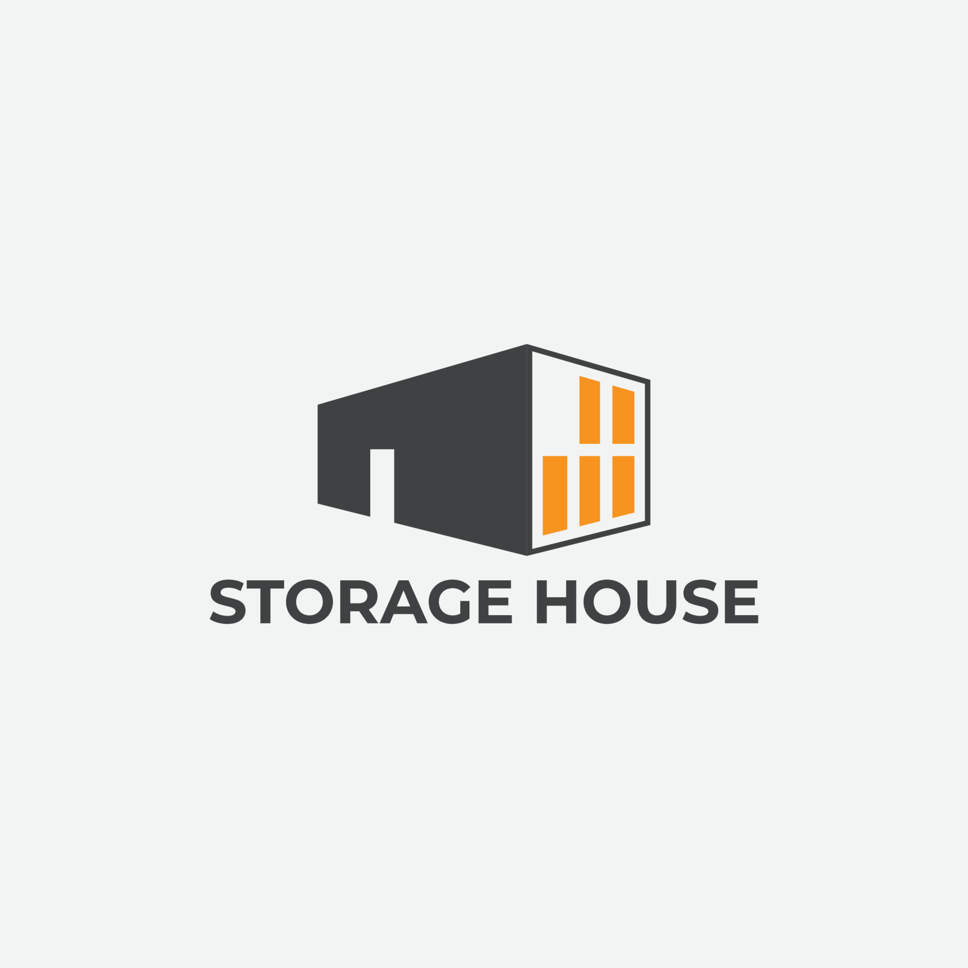 Selfstorage logo design template 18970433 Vector Art at Vecteezy