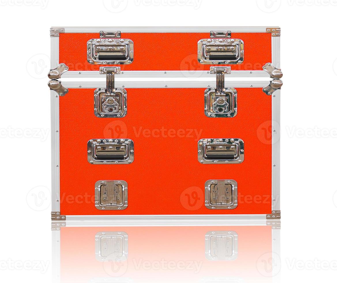 New red toolbox with shadow photo