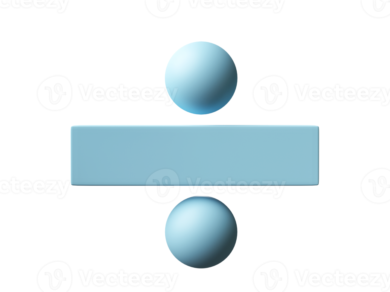 3D mathematical symbols isolated on transparent background PNG file format.