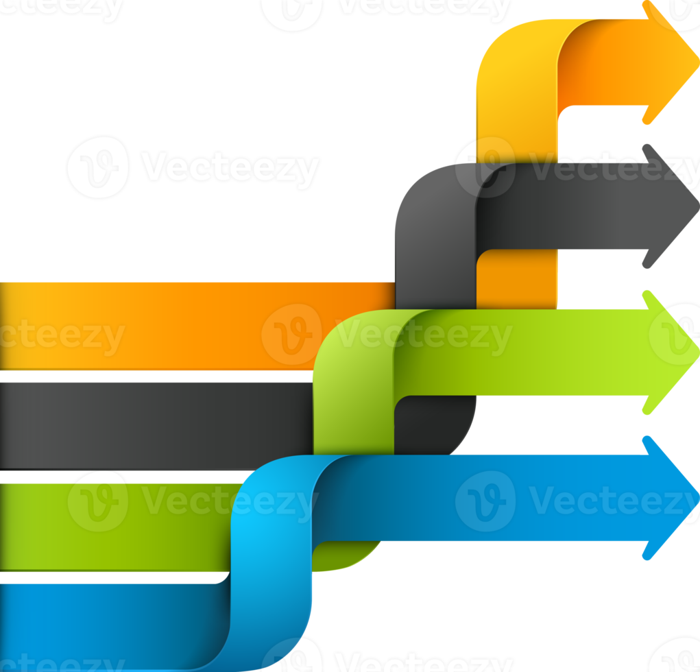 Pfeil-Infografik-Hintergrund png