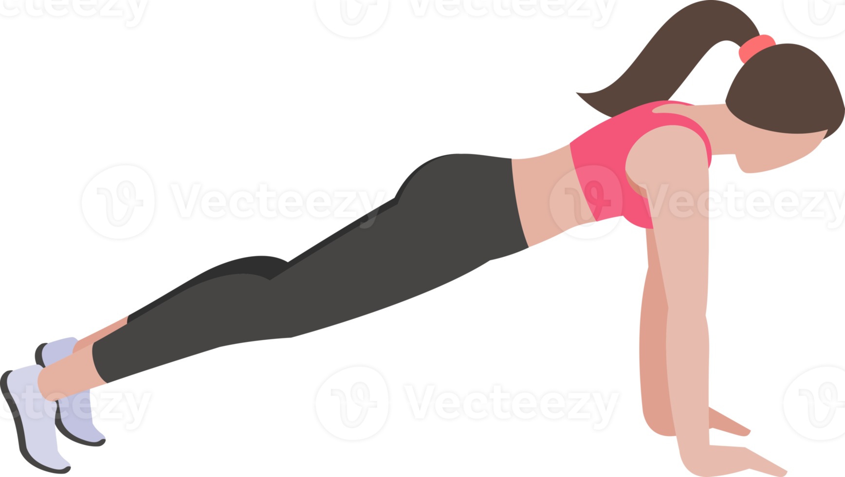 woman workout exercise png