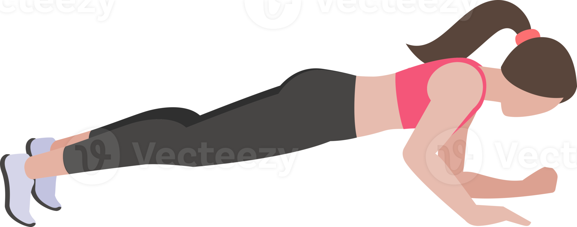 woman workout exercise png