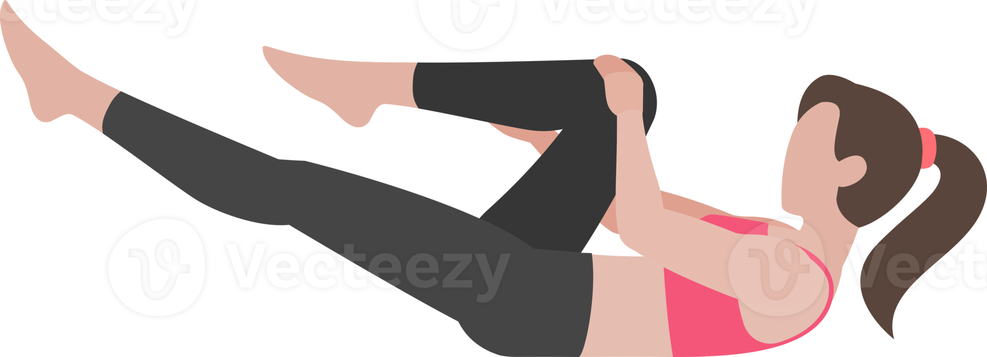woman workout exercise png