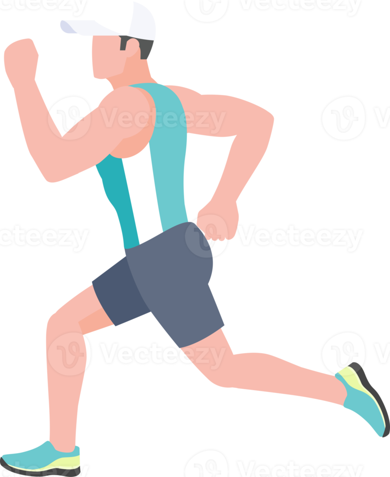 man running exercise png