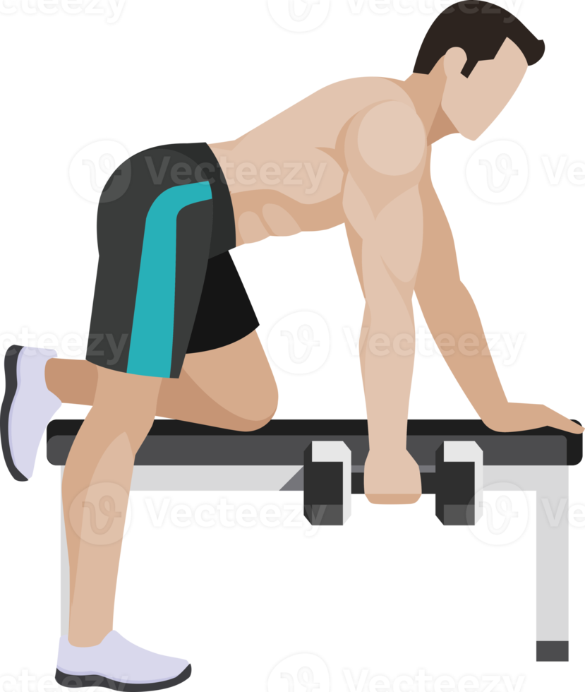 man workout exercise png