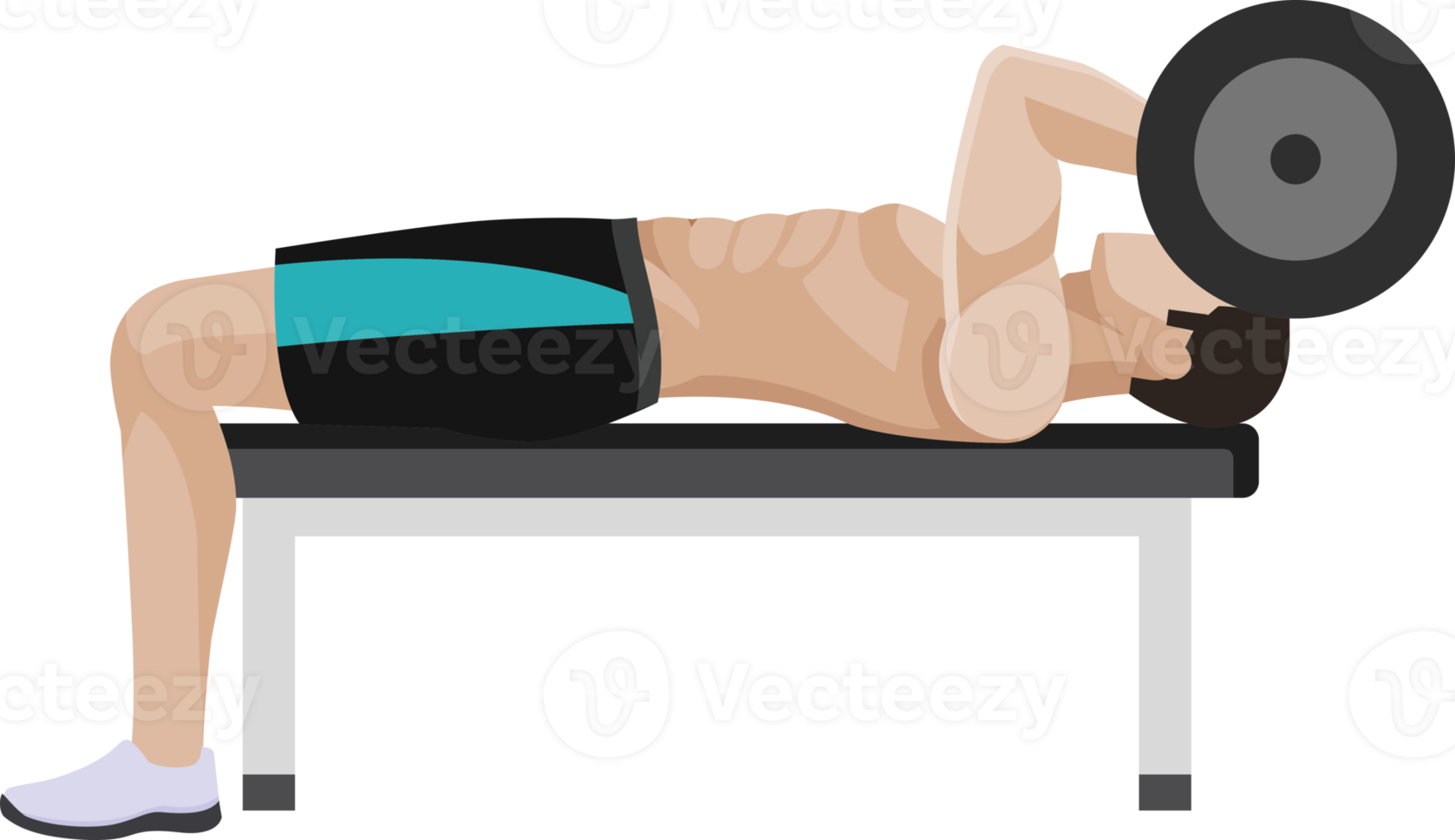 man workout exercise png