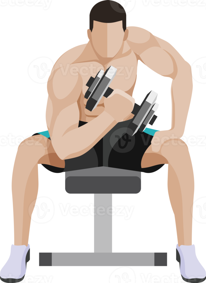 exercice d'entraînement homme png