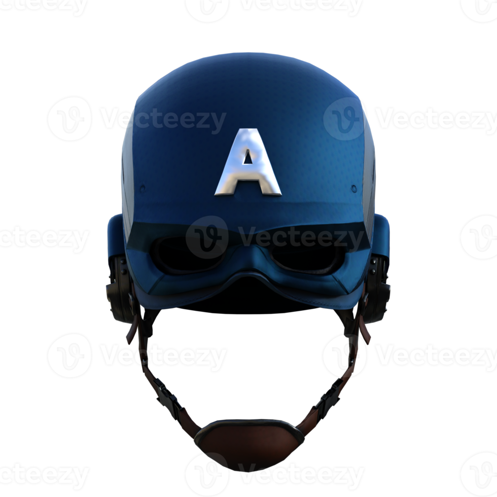 Superhero custom isolated 3d render png