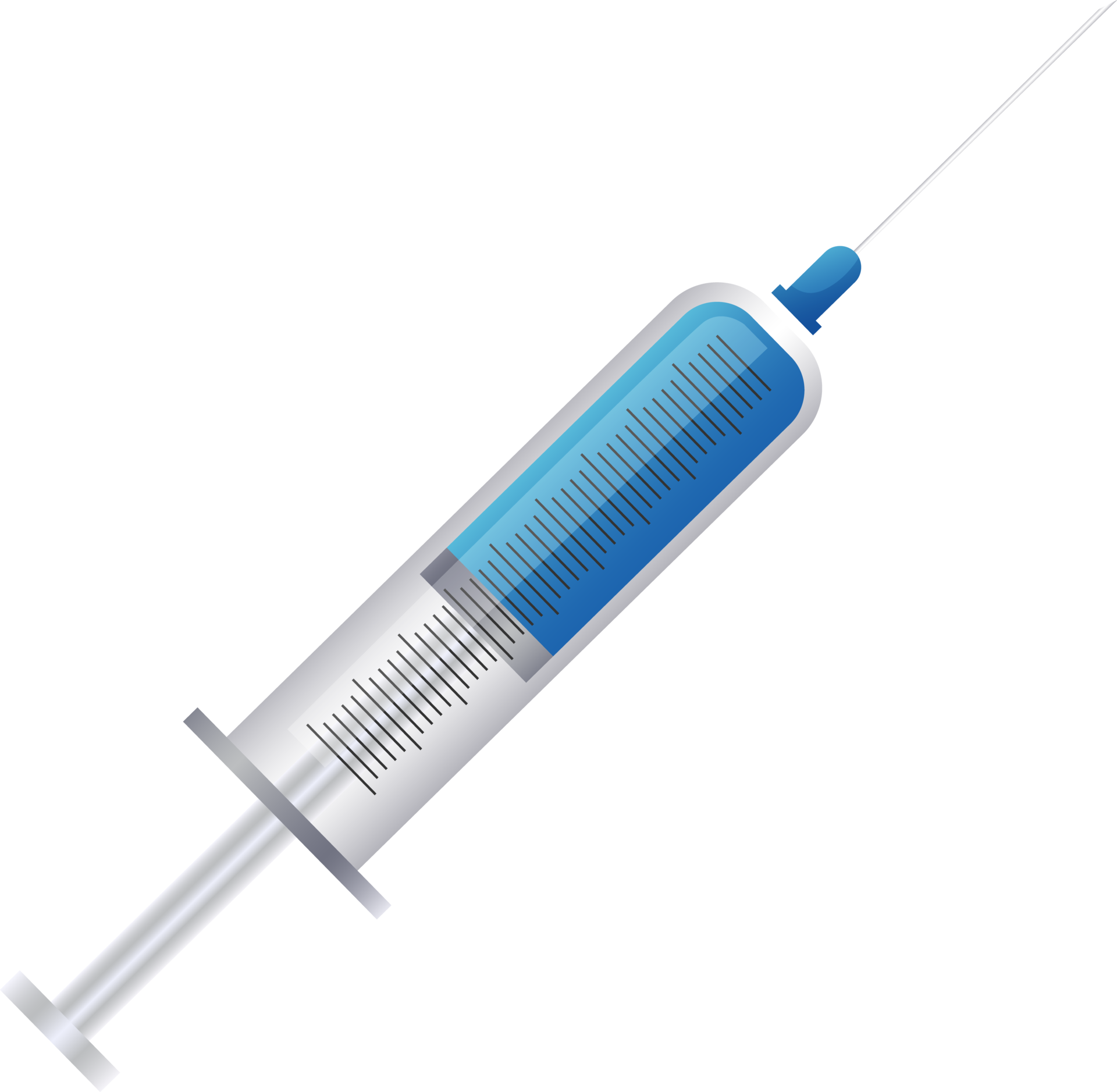 Syringe and needle 18972024 PNG