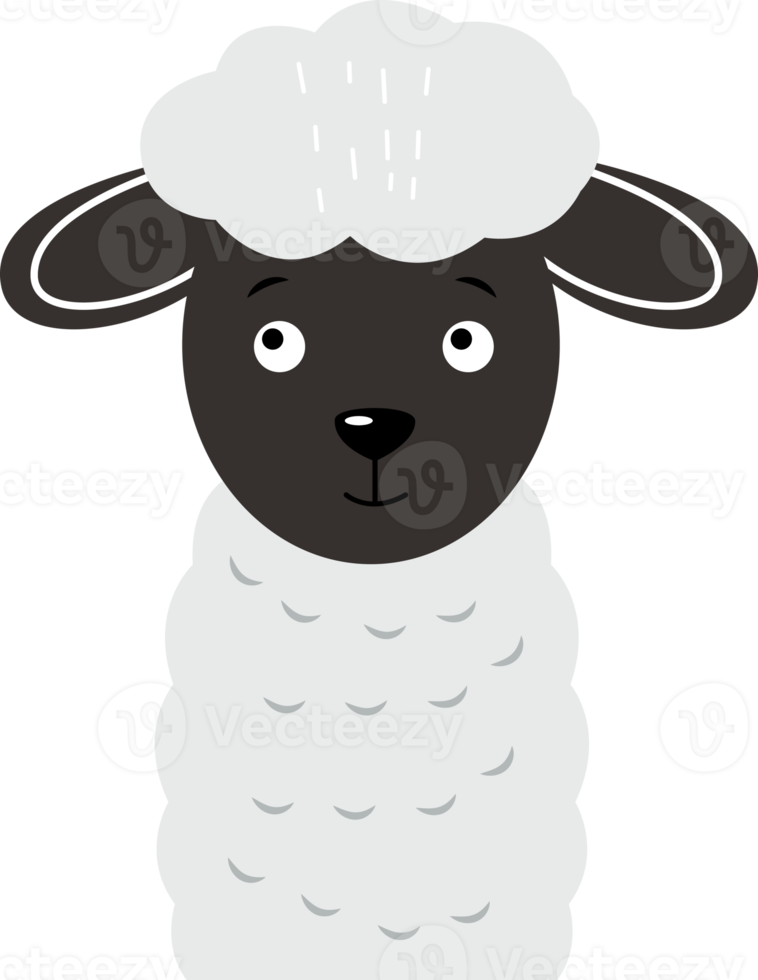 Sheep Cartoon character png