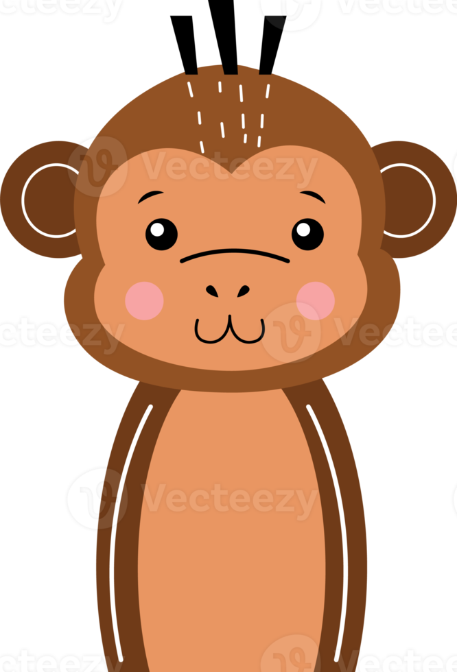 Macaco Dos Desenhos Animados PNG , Clipart De Macaco, Clipart Dos