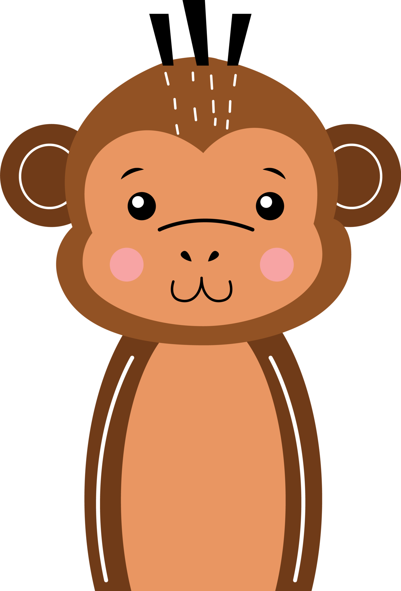 personagem de desenho animado de macaco 18972062 PNG