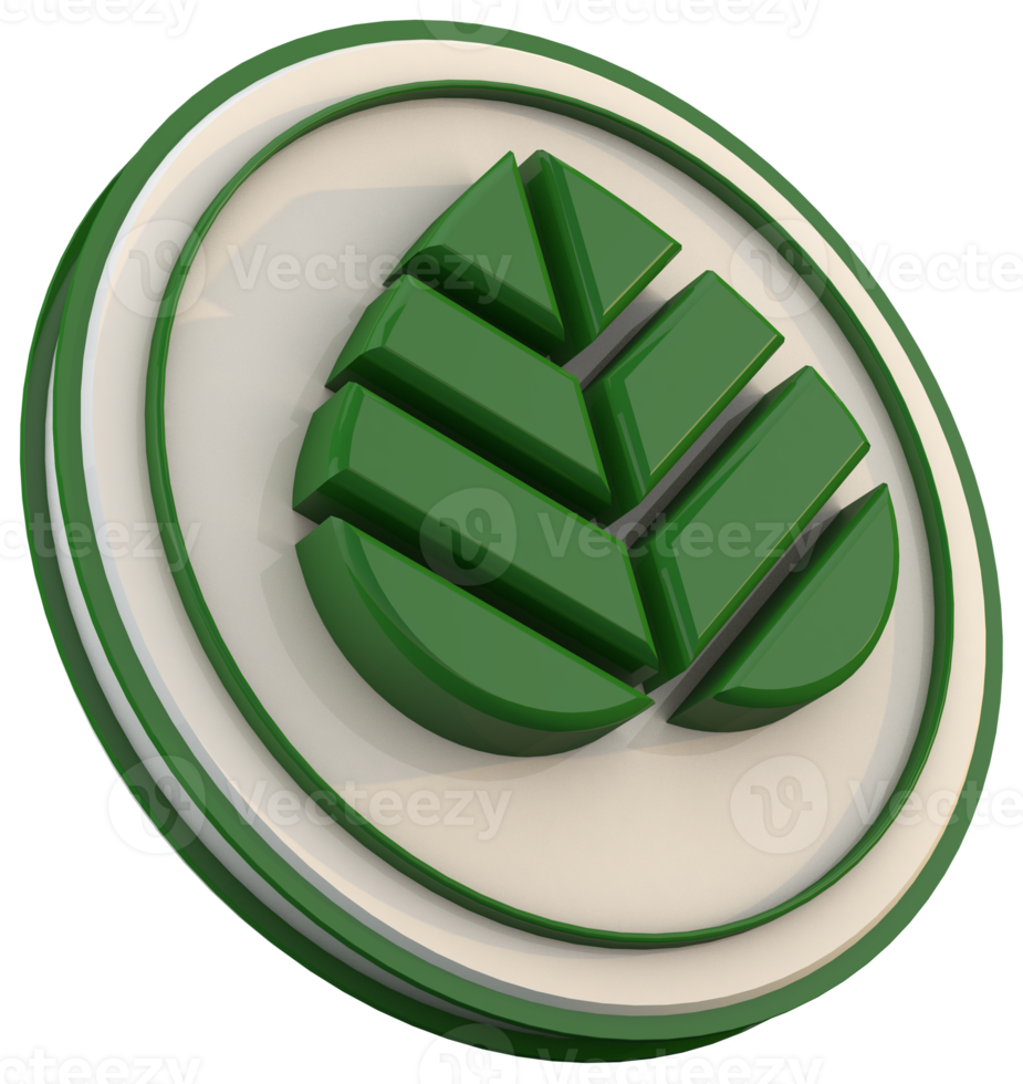 icono de hoja verde un concepto ecológico png