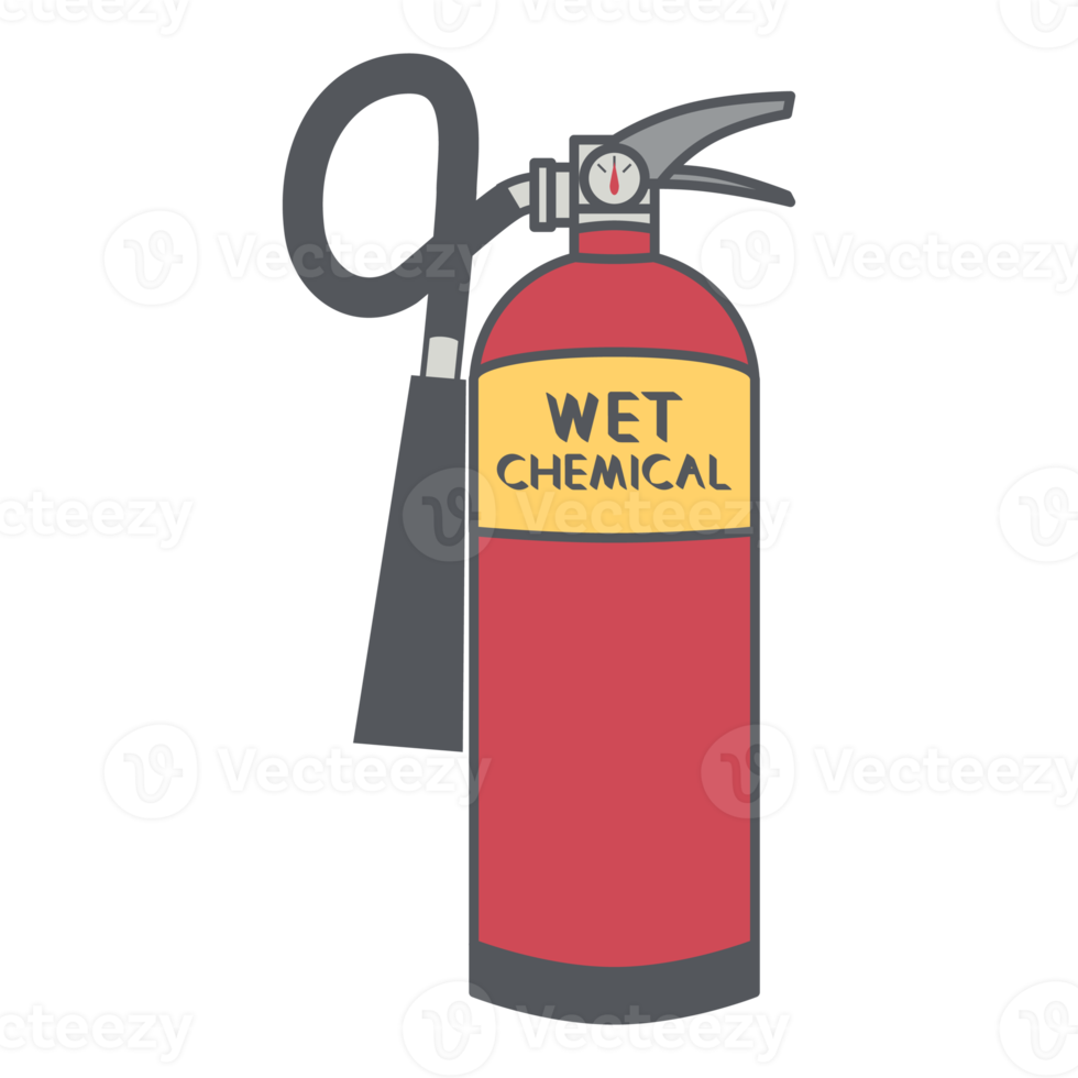 extintor de incendios supresión equipo de seguridad prevención de accidentes png