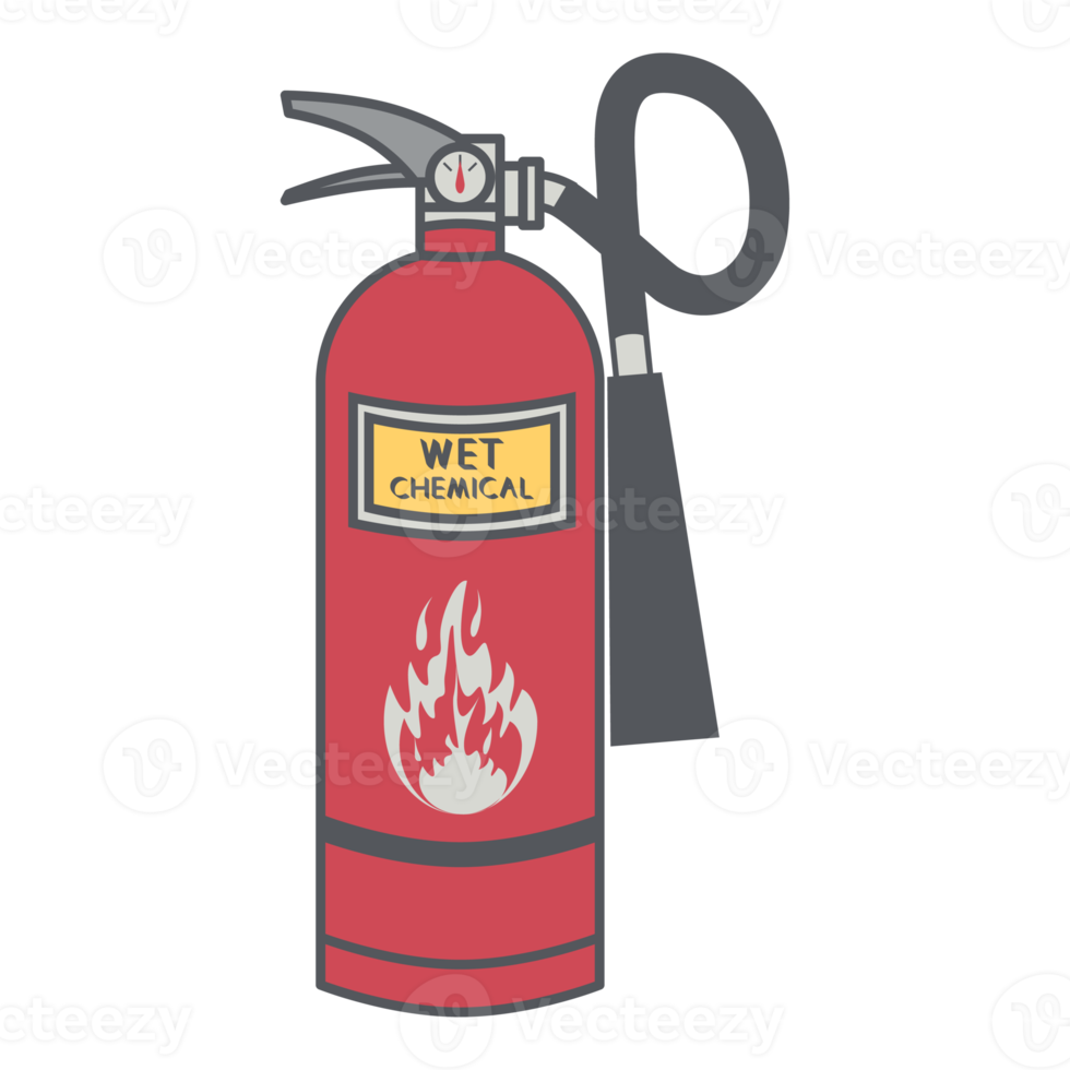 Fire Extinguisher Suppression Safety Equipment Accident Prevention png