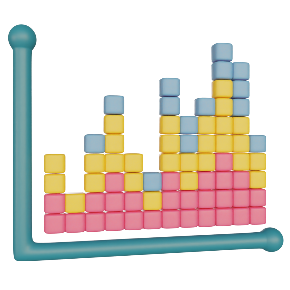 bar chart on transparent background png