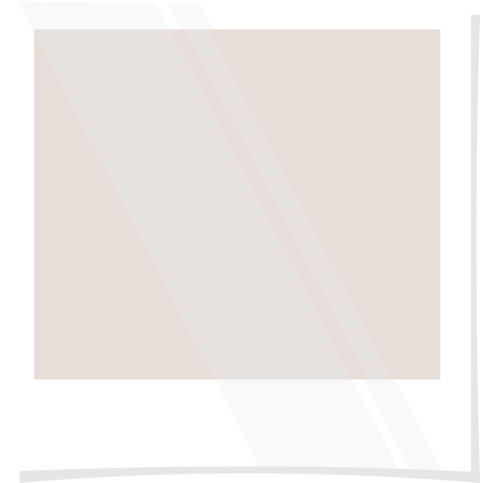 Square Photo in light pink png