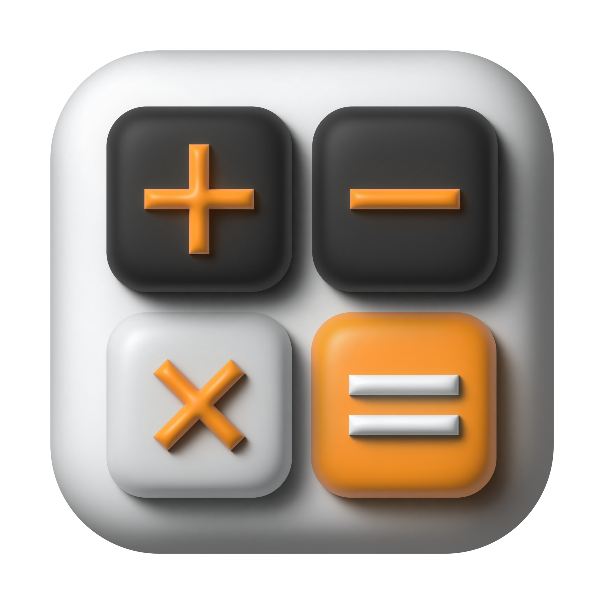 Calculator 3D Application Icon 18972682 PNG