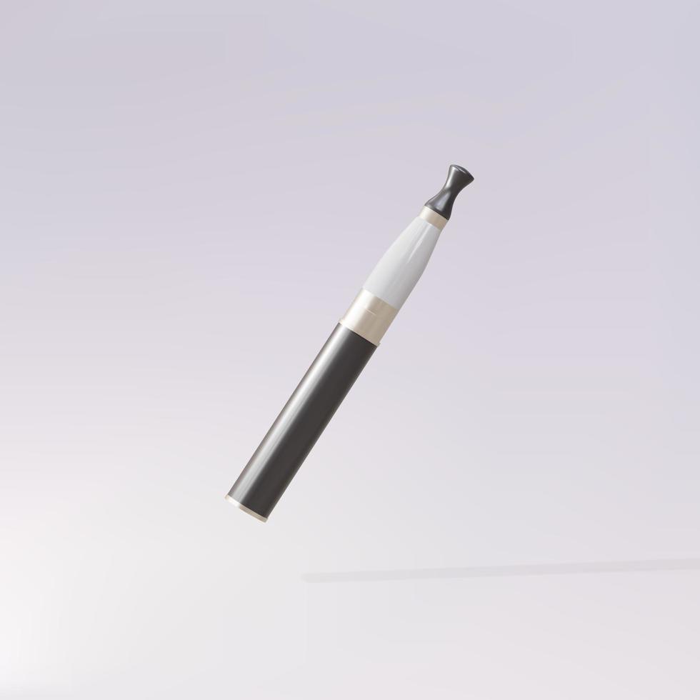 3d Vape - generation of vaping products. Vector illustration.