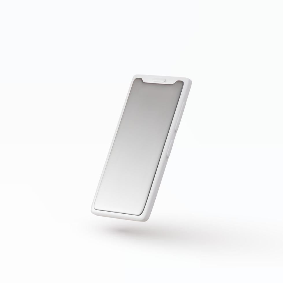 3d Realistic smartphone for presentation and advertising template. Vector illustration