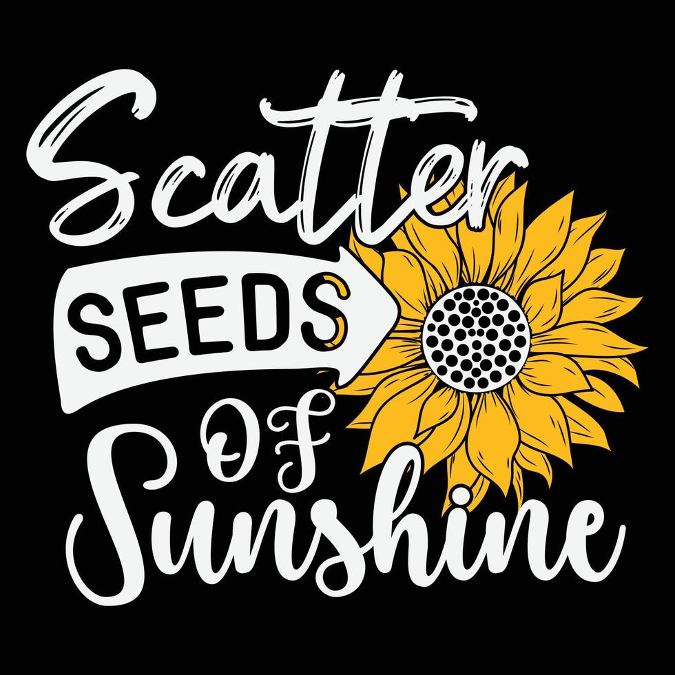 diseño de svg de girasol vector