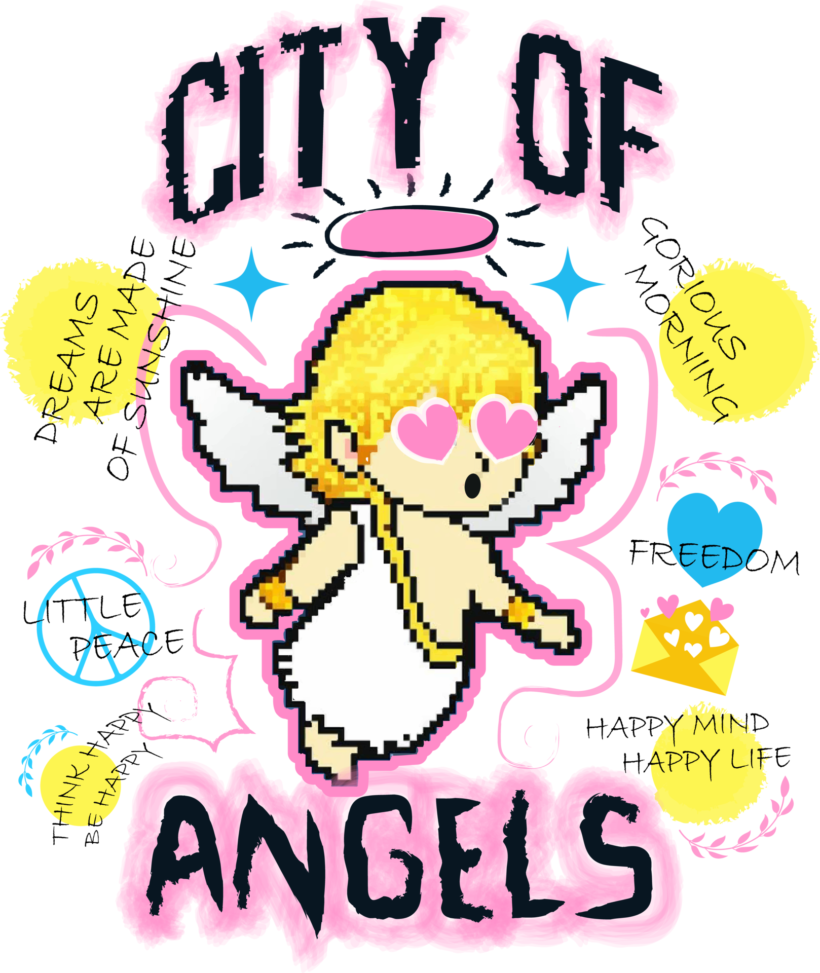 Free City Of Angels Typography Illustration 18973354 PNG With free-city-of-angels-typography-illustration-18973354-png-with