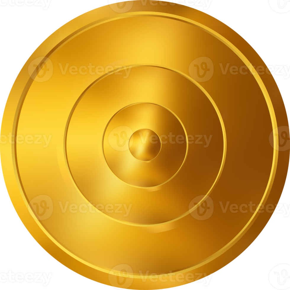 Golden Plate shield png