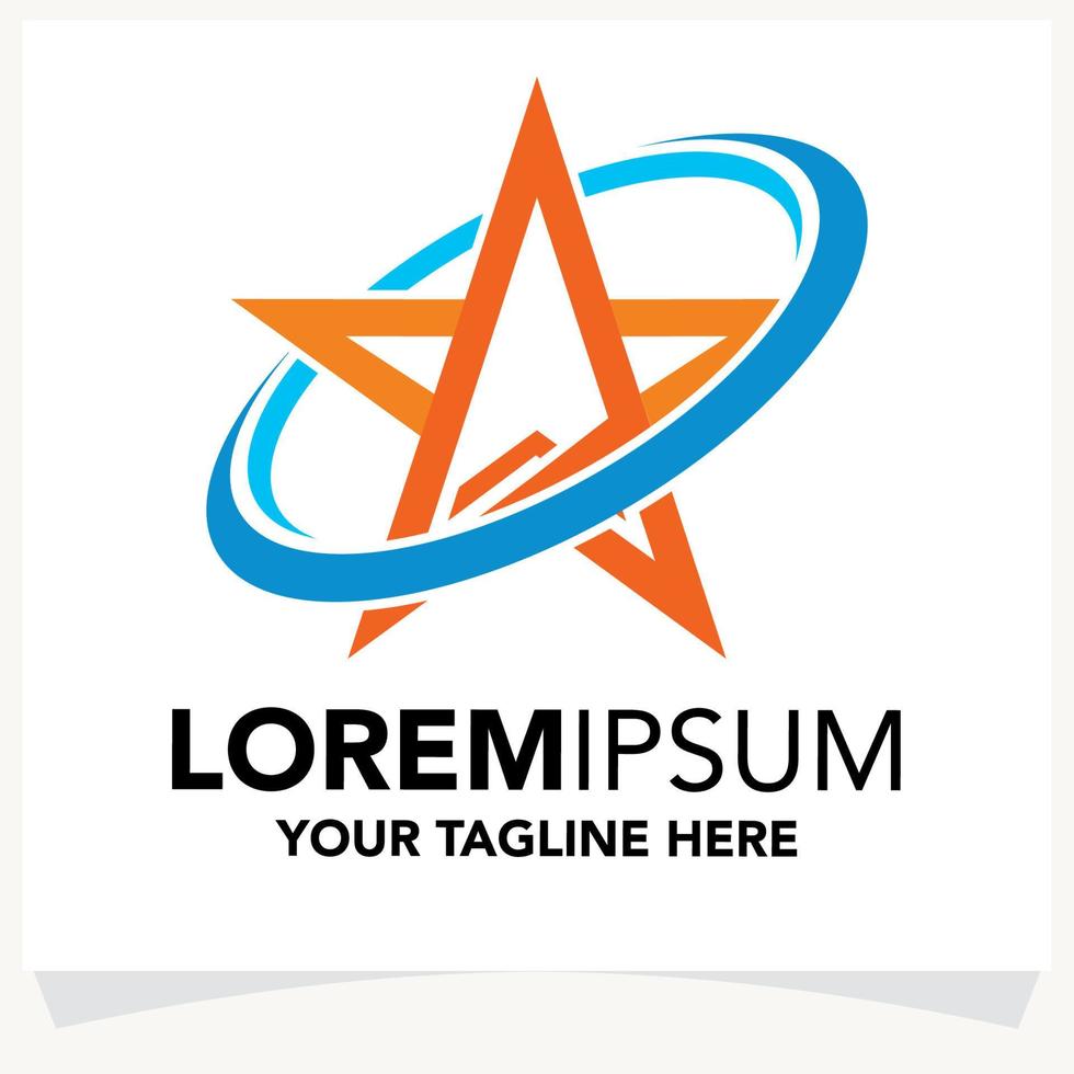Star Logo Design Template Inspiration vector