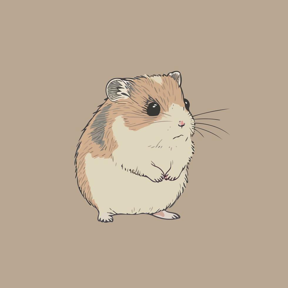 small animal mammal rodent hamster vector